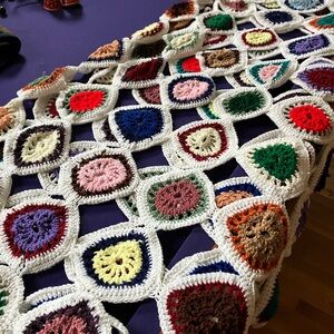 Colorful Crochet Blanket